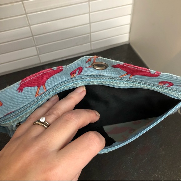 😎Staples flamingo 3 ring pencil case - Picture 6 of 8